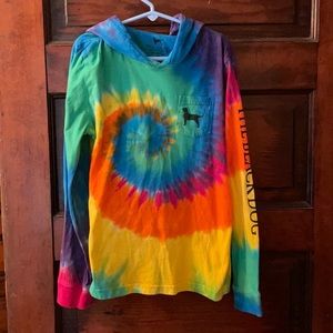 The Black Dog youth large hoodie